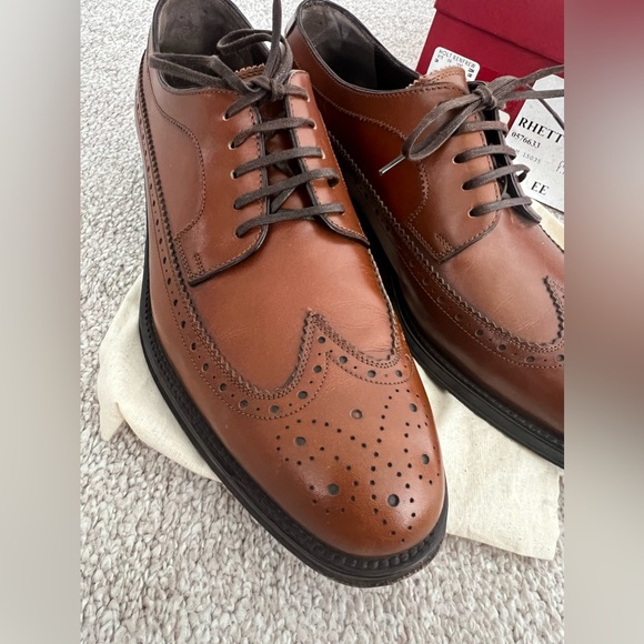 SALVATORE FERRAGAMO Men’s Leather Saddle Shoes | With Box & Dust Bags - Picture 2 of 13